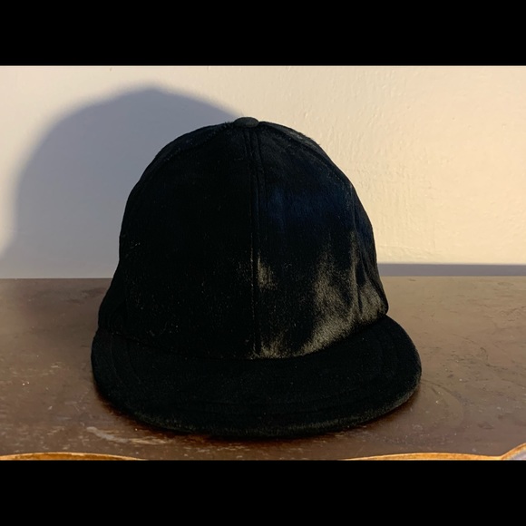 Eugenia Kim Darien Suede Calf Hair Baseball Cap - Picture 3 of 9